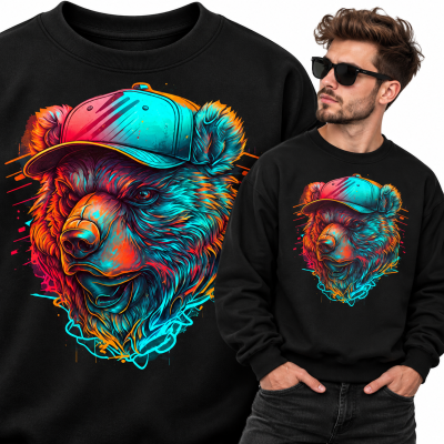 BLUZA  ZWIERZĘTA  BAD T BEAR